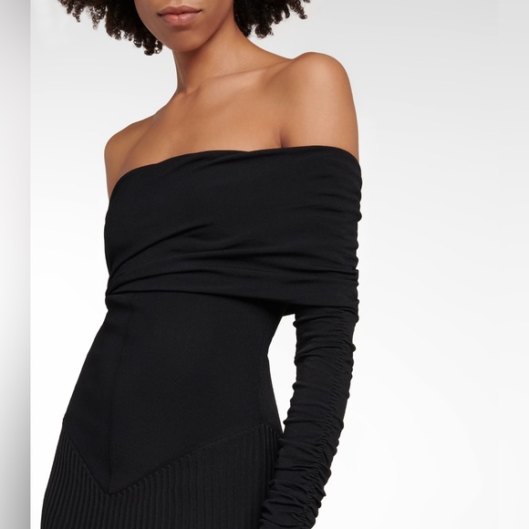 KHAITE Rebecca Black Dress size Medium - Picture 3 of 4